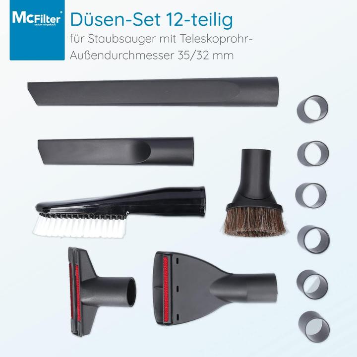 Actual product image Mc Filter 12-teiliges Düsenset mit Rohranschluss