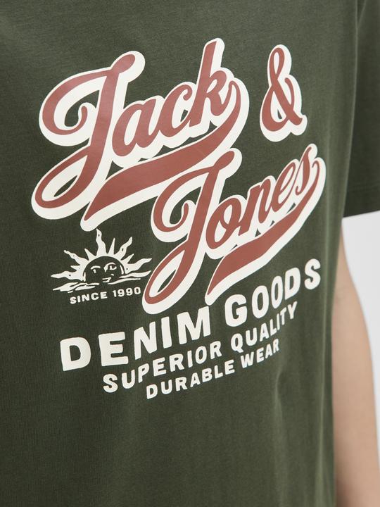 Image du produit Jack & Jones Jjelogo Tee Ss Oneck 2 Col Aw25 Noos Jnr (176)
