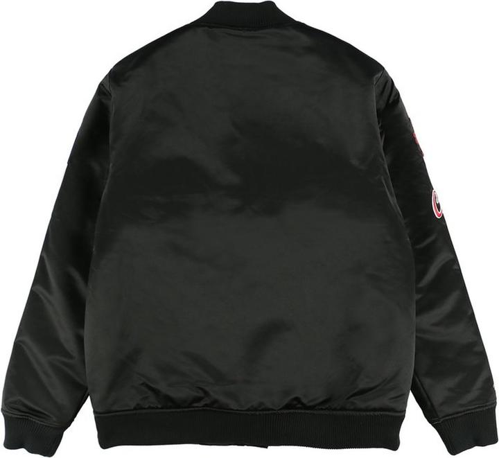 Immagine prodotto Mitchell & Ness M&N Satin Bomber Veste - FLIGHT Chicago Bulls noir (M)