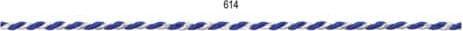 Nutritional values and ingredients Pattberg Cotton cord Santorini 2.5 cm x 20 m, Blue (50 m)