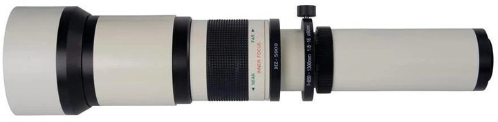 Actual product image Dörr Zoom lens 650-1300mm T2 - White (T2, full size)