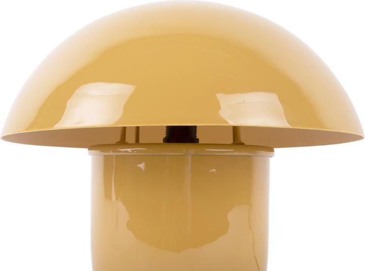 Produktbild Leitmotiv Tafellamp Fat Mushroom - Metaal - Oker - 29x25x29 cm (BxHxD) - Honey Yellow - E14/max 15W (E14)