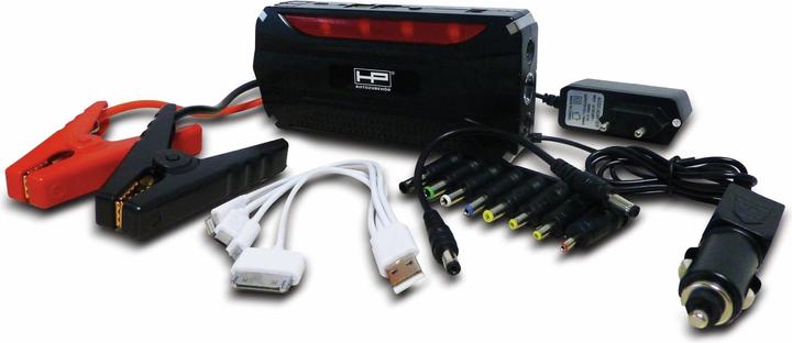 Produktbild HP Autozubehör Profi Powerpack 20893 mit Starthilfe, 15/16/19 V, 600 A (600 A, 16800 mAh)