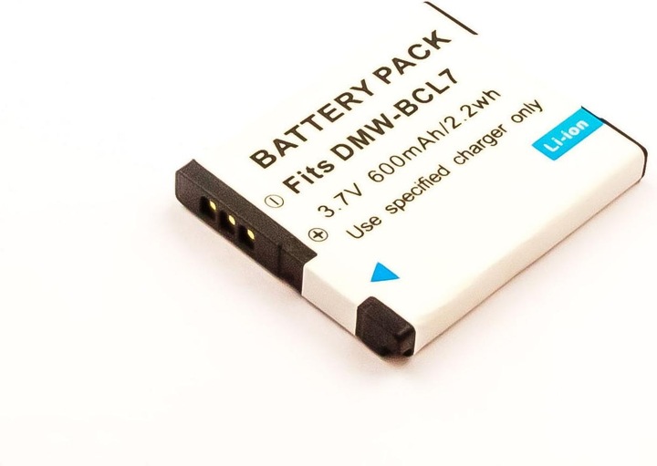 Actual product image AGI 27551 - Panasonic - 600 mAh - 3.7 V - Lithium-Ion (Li-Ion) - 1 piece(s) (Rechargeable battery)