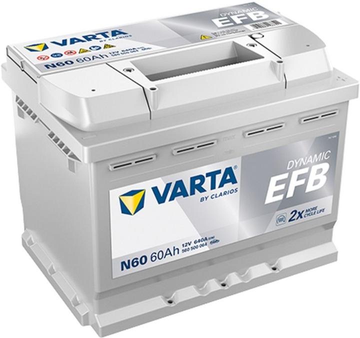 Produktbild Varta N60 Blue Dynamic (12 V, 60 Ah, 640 A)