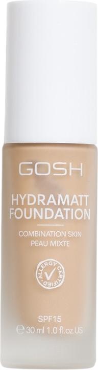Actual product image Copenhagen GOSH - Hydramatt Foundation Very Light 002N 30 ml (002N)