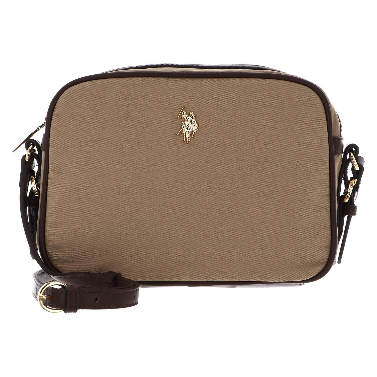 U.S. Polo, Damen, Handtasche, Houston Crossbody Bag, Beige, Braun