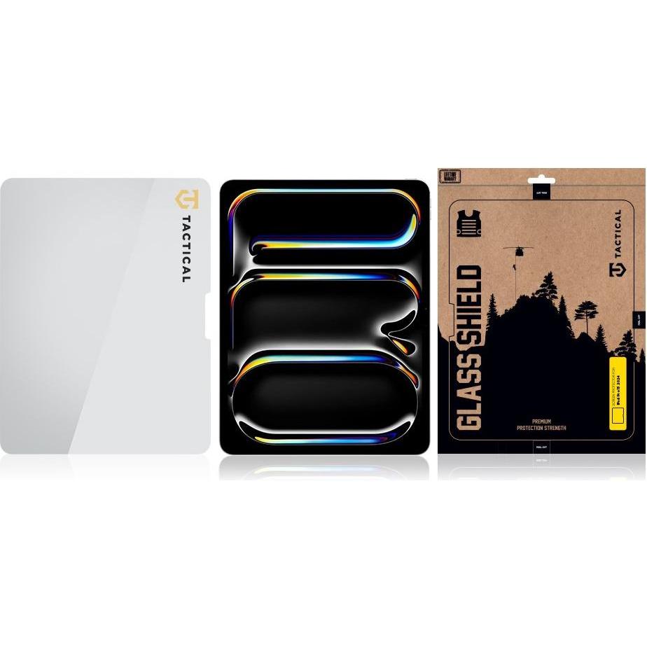 Tactical Protective glass - Glass Shield for iPad Pro 13 2024 Clear (Apple iPad Pro 13 2024), Pellicola tablet