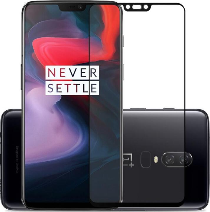 Produktbild Screenguard OnePlus 6 Full Screen Panzerglas Schutzfolie 2.5D 9H (1 Stk., OnePlus 6)