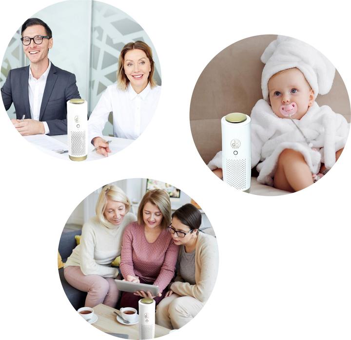 Produktbild toGo Filter Luftreiniger to-go, tragbar (15 m²)