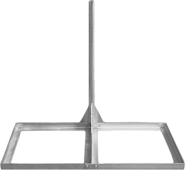 TechniSat 0001/1752 Balcony stand with 2 pavement plan holders (Other)