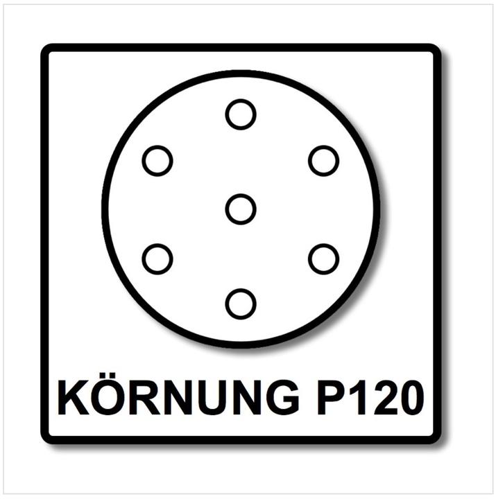 Produktbild Festool Netzschleifmittel STF D125 P120 GR NET/50 (P120)