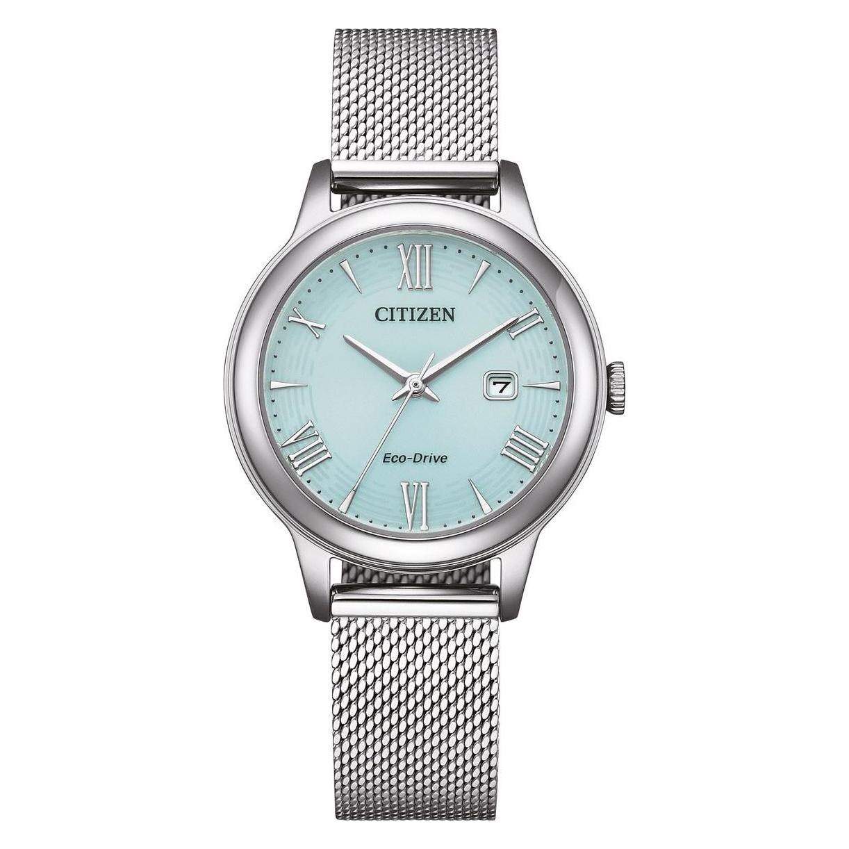 Citizen, Armbanduhr, EW2621-75M, Silber, (Analoguhr, 30 mm)