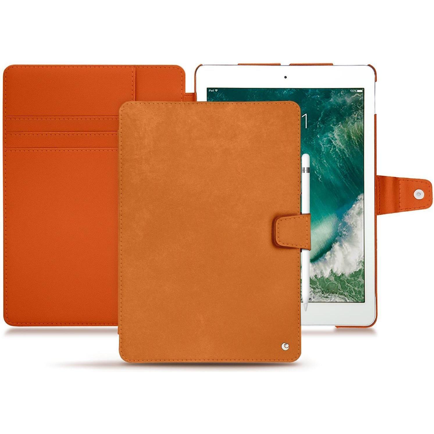 Noreve Lederschutzhülle Wallet (iPad Pro 10.5), Tablet Hülle, Orange