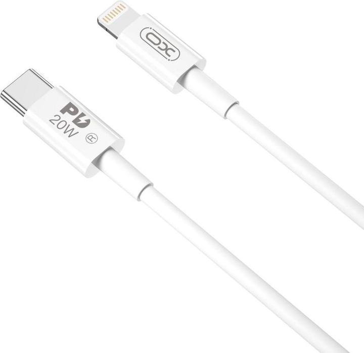 xO cable NB-Q189A PD USB-C - Lightning 1,0m 20W white (1 m, 20 W)