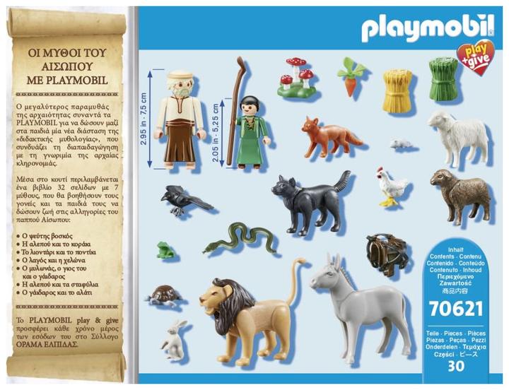Image du produit Playmobil History 70621 Play & Give 2020 Les fables d'Ésope