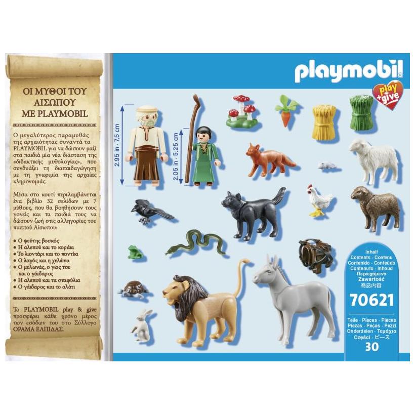 Thumbnail - Playmobil History 70621 Play & Give 2020 Aesop's Fables