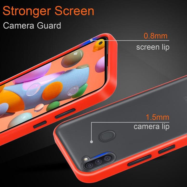 Produktbild Cadorabo Hybrid Matt Cover (Samsung Galaxy M11, Samsung Galaxy A11)