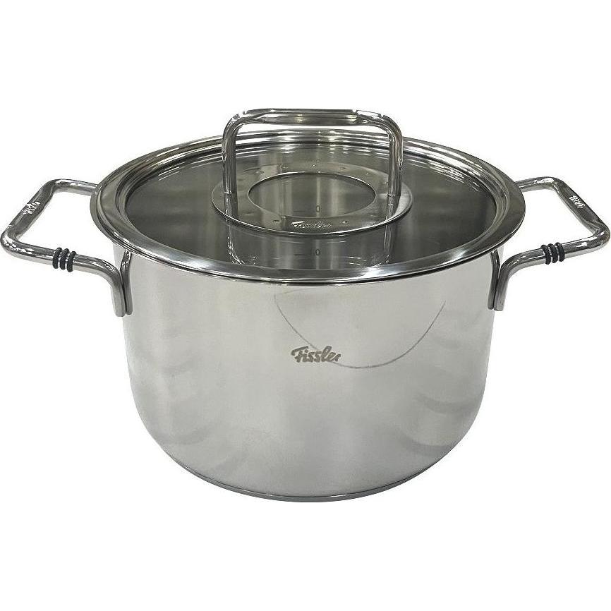 Fissler Argento 086-112-24-000/0, Padella + Pentola,