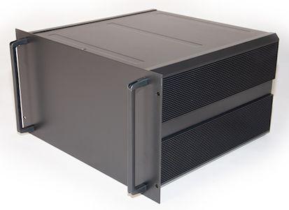 Produktbild RS PRO 19 Zoll Rack Gehäuse 6U Schwarz, 425 mm x 4