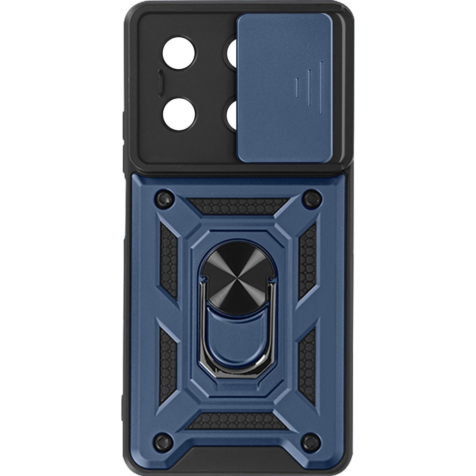Avizar Handyhülle mit Kameraabdeckung Series (Xiaomi Redmi Note 13), Smartphone Hülle, Blau
