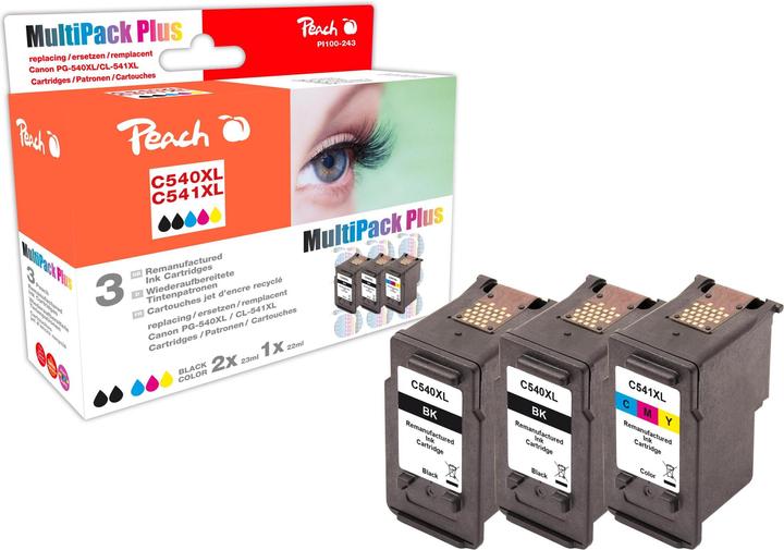 Produktbild Peach Cl-541xl/Pg-540xl (Color, BK)