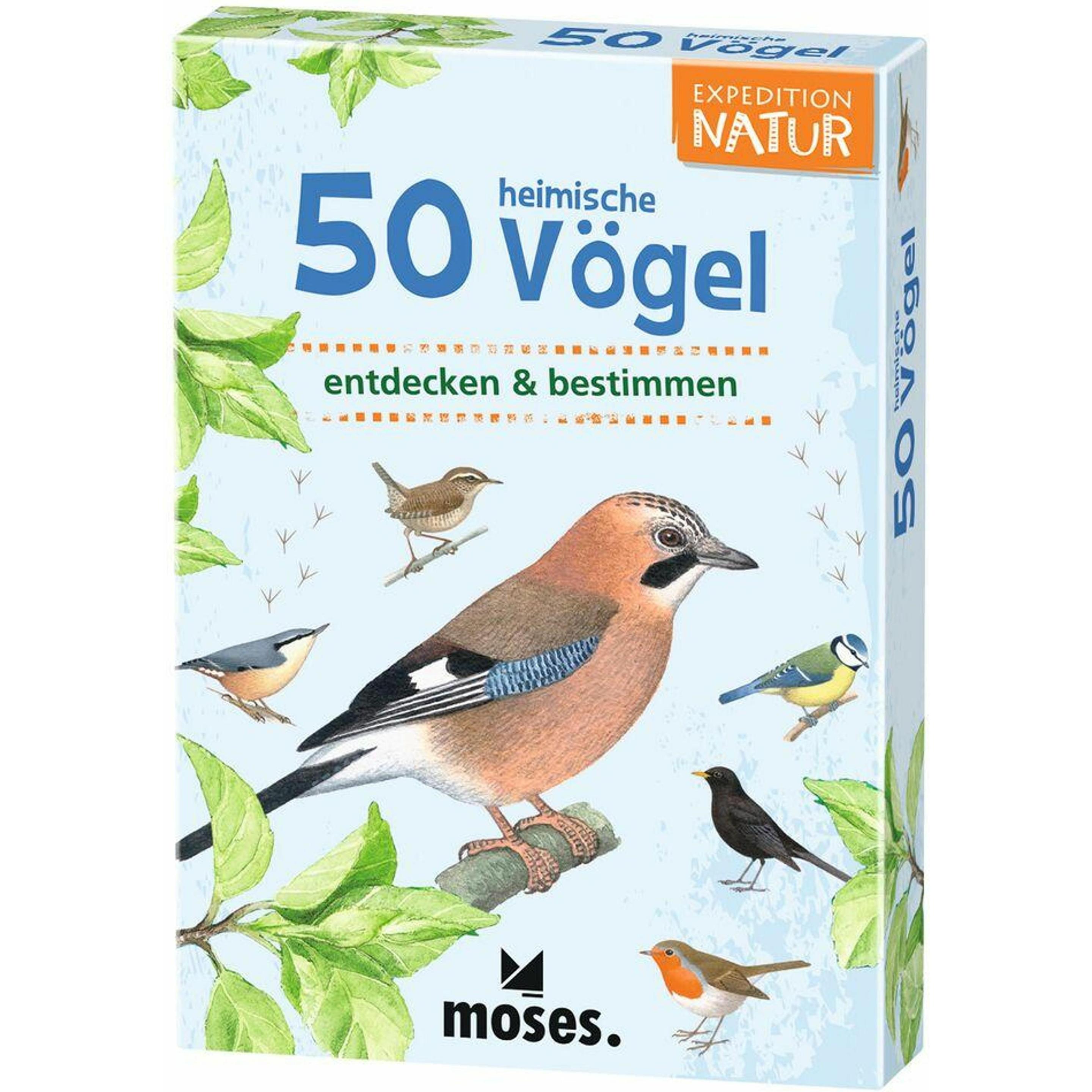 Moses 50 heimische Vögel (Deutsch) (9715)