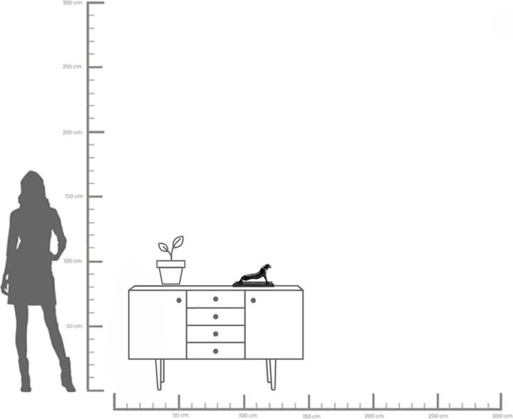 Actual product image Kare Design Deko Figur Pantera 19cm