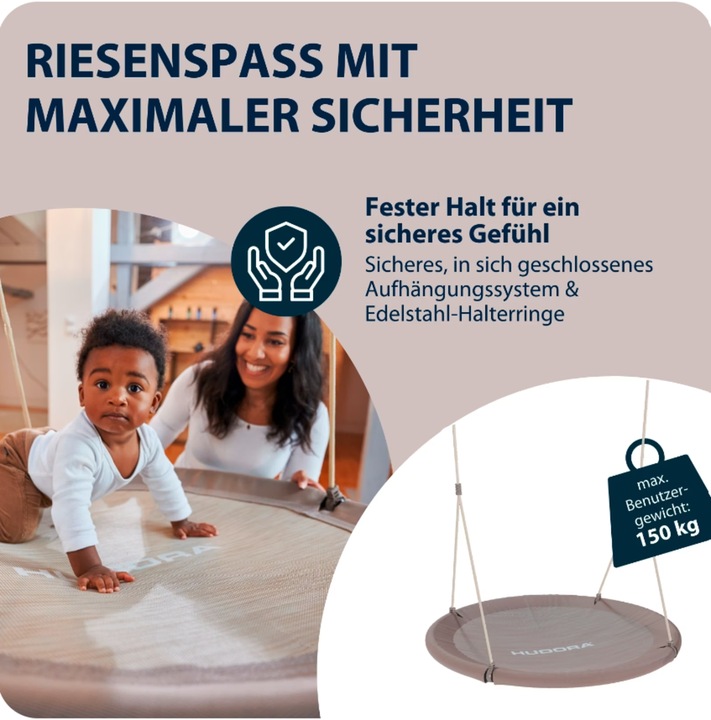 Produktbild Hudora Nestschaukel Lounge