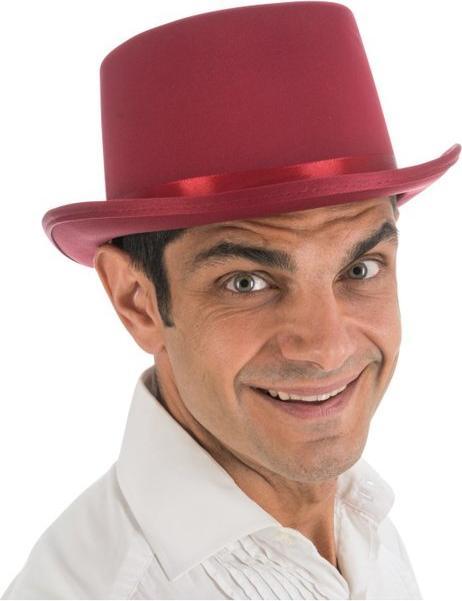 Immagine prodotto Chaks Cappello a cilindro: Rosso Bordeaux