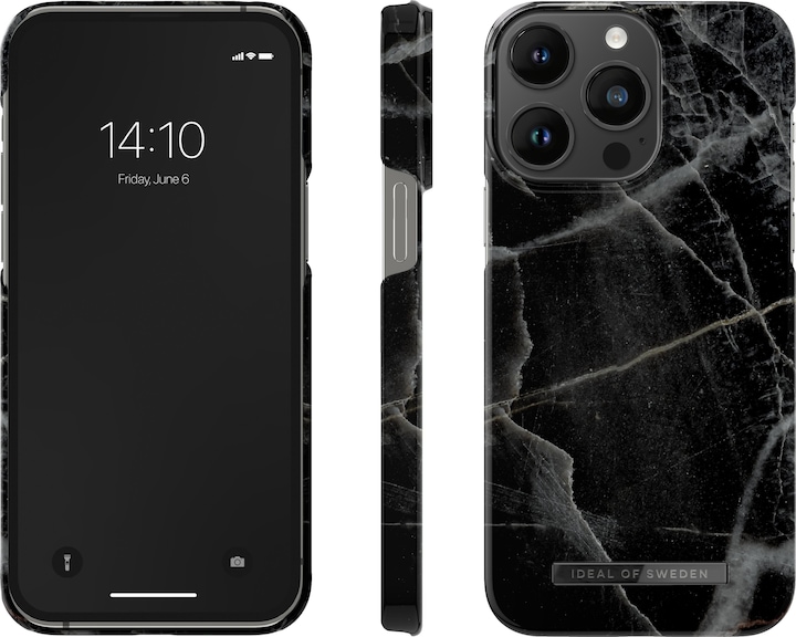 Produktbild iDeal Of Sweden Designer-Cover mit MAGSAFE Black Thunder (Apple iPhone 14 Pro Max)