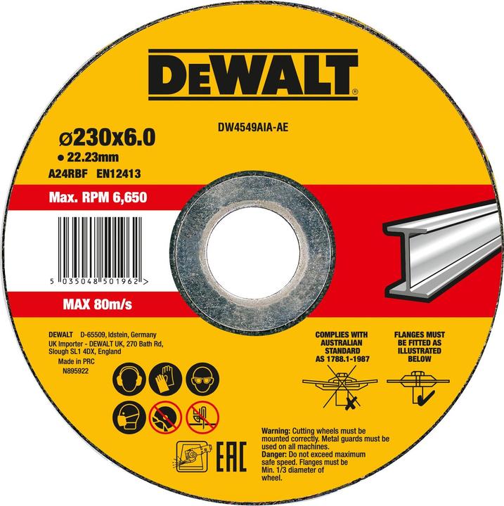 Produktbild DeWalt Schruppscheibe