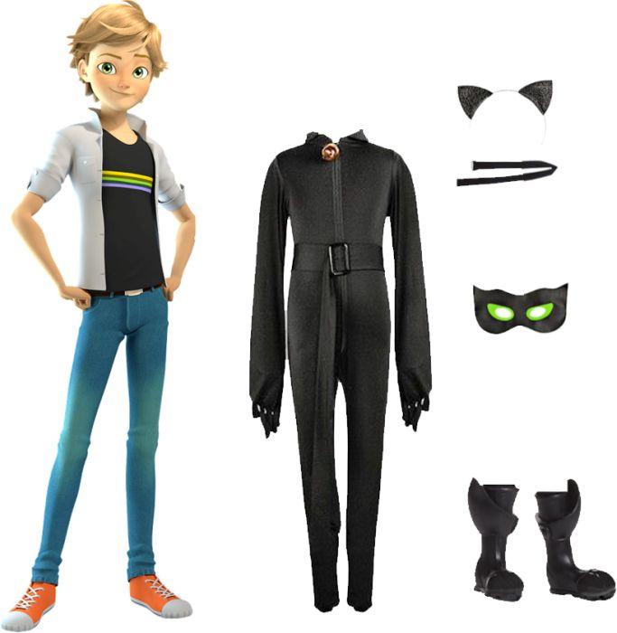 Produktbild Miraculous Adrien mit 2 Outfits