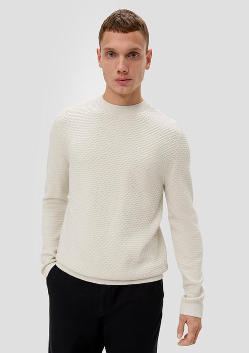 Actual product image s.Oliver Strickpullover Strickpullover mit Waschung (XL)