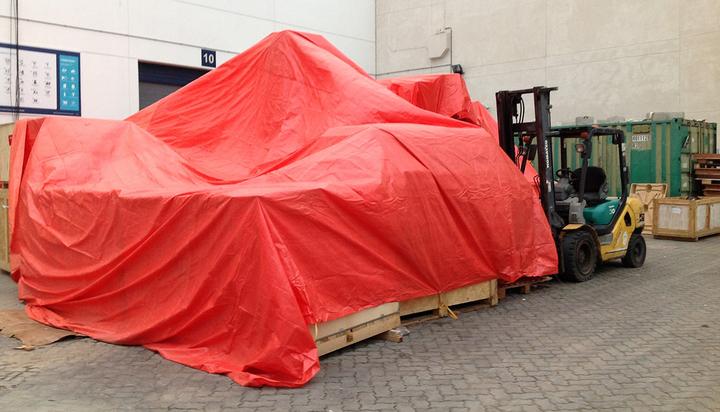 Produktbild Benson Gewebeplane 2 x 3 m orange (200 x 300 cm)