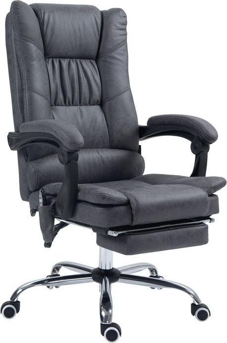 Image du produit Swisshandel24 Chaise de bureau de massage, avec fonction chauffante, avec fonction allongée, avec repose-pieds (45 - 53 cm)