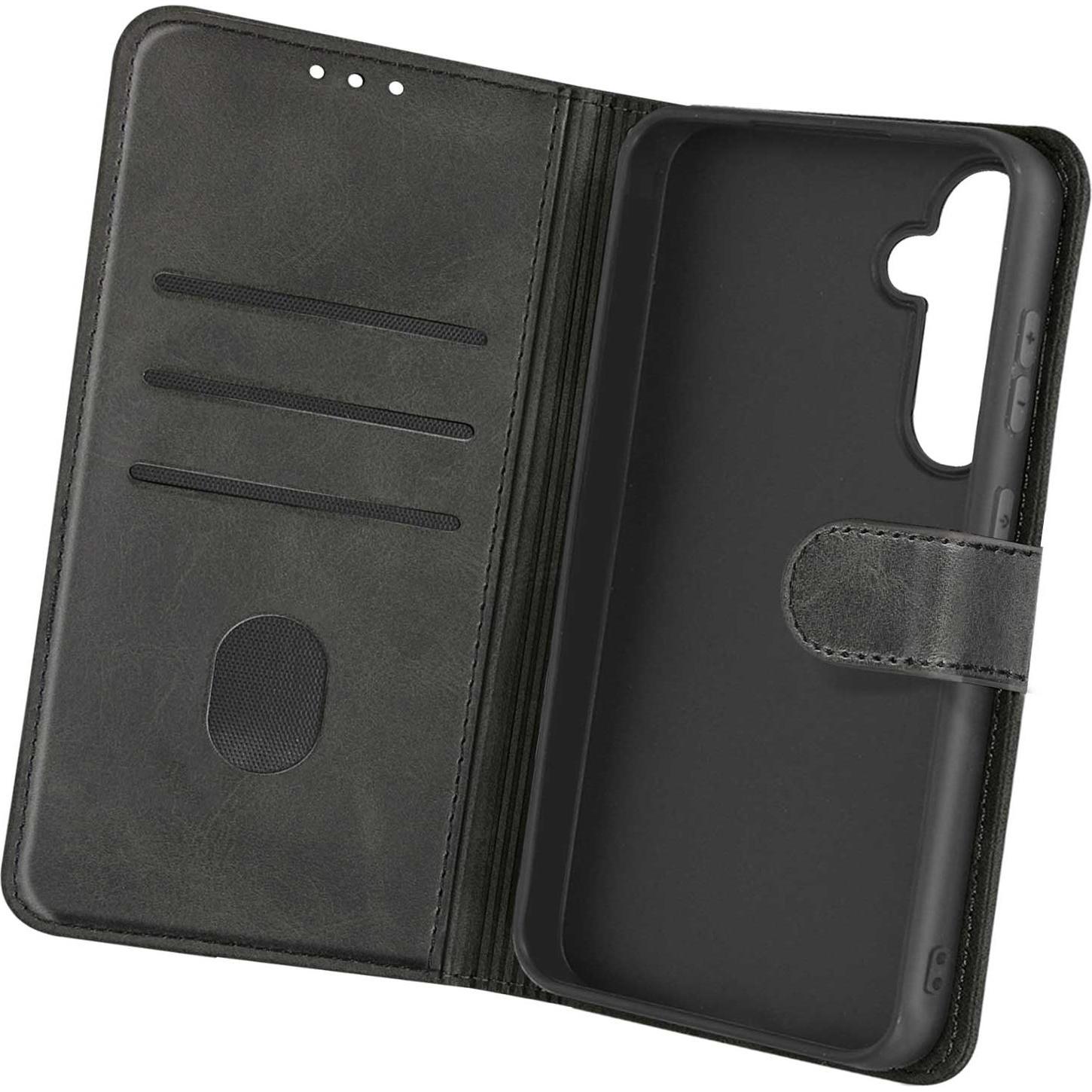 Avizar Vintage Series (Samsung Galaxy S23 FE), Smartphone Hülle, Schwarz