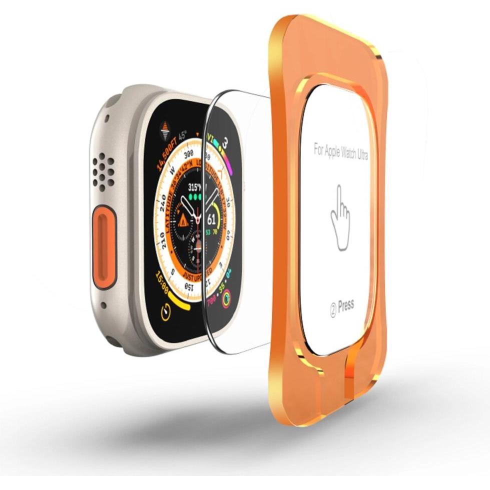 Thumbnail - Protectorking 2x Echtes Tempered 9H Panzerhartglas 3D KLAR, Smartwatch Zubehör