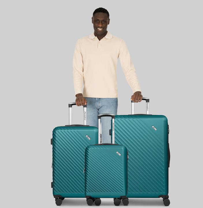 Actual product image Check.In Paradise 2.0 4 Rollen Kofferset 3-teilig mit Dehnfalte (228 l)