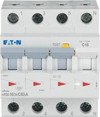 Immagine prodotto Eaton Combinazione FI/LS, 16 A, 300 mA, LS- 120668