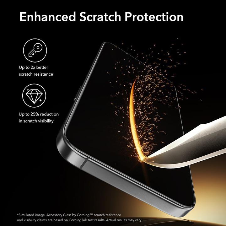 Image du produit ESR UltraFit Armorite Pro Screen Protector, for iPhone 17/16 Pro (1 pièce(s), Apple iPhone 17, Apple iPhone 16 Pro)