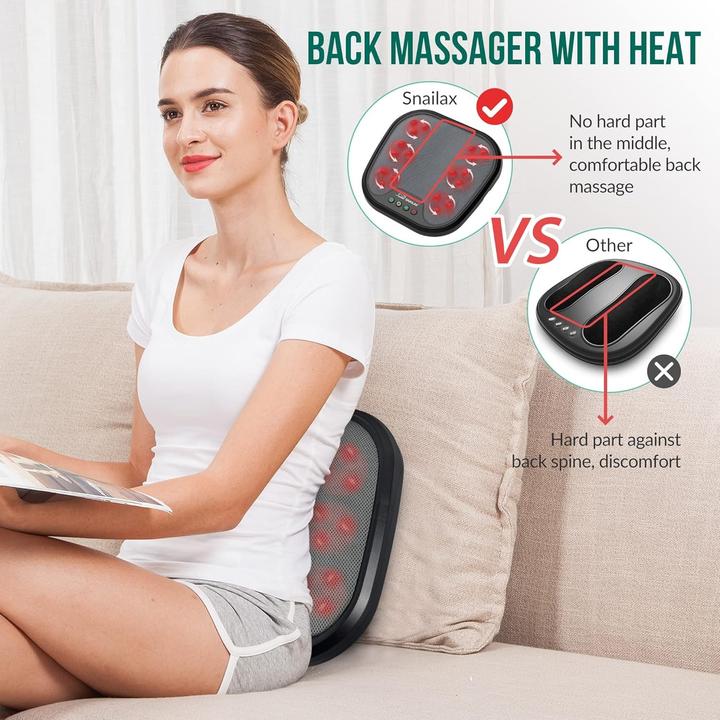 Actual product image Snailax Shiatsu Foot Massager with Heat Function