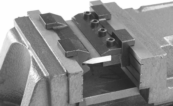 Actual product image Holzmann Vice folding jaws
