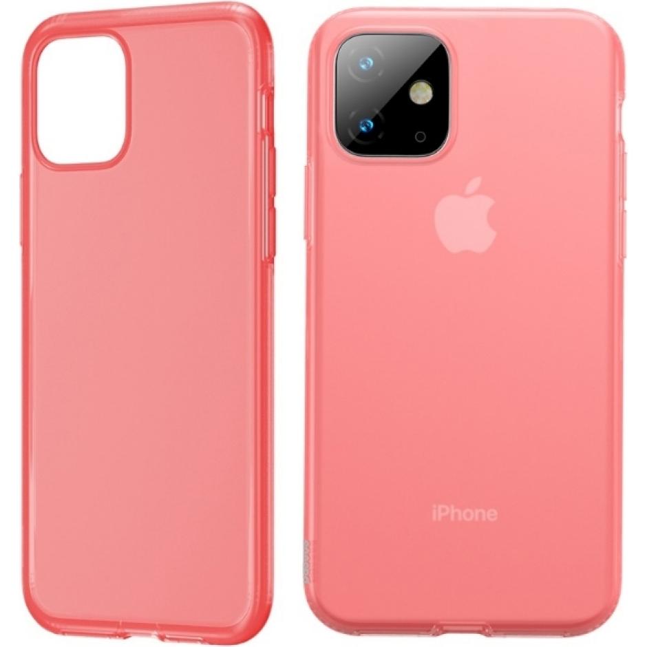 Baseus Jelly Series iPhone 11 Hülle (Apple iPhone 11), Smartphone Hülle, Rosa