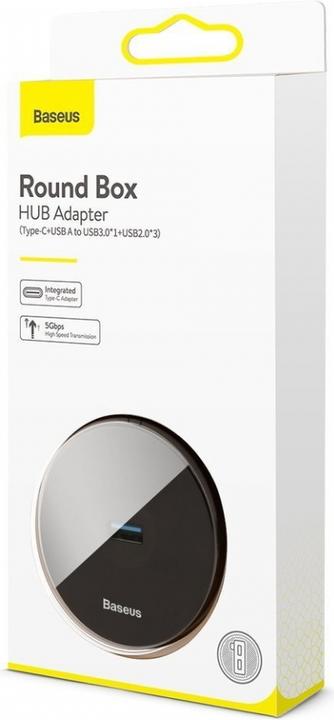 Actual product image Baseus 4 Port USB Hub OTG USB 3.0 Type C (USB-A, 3 ports)