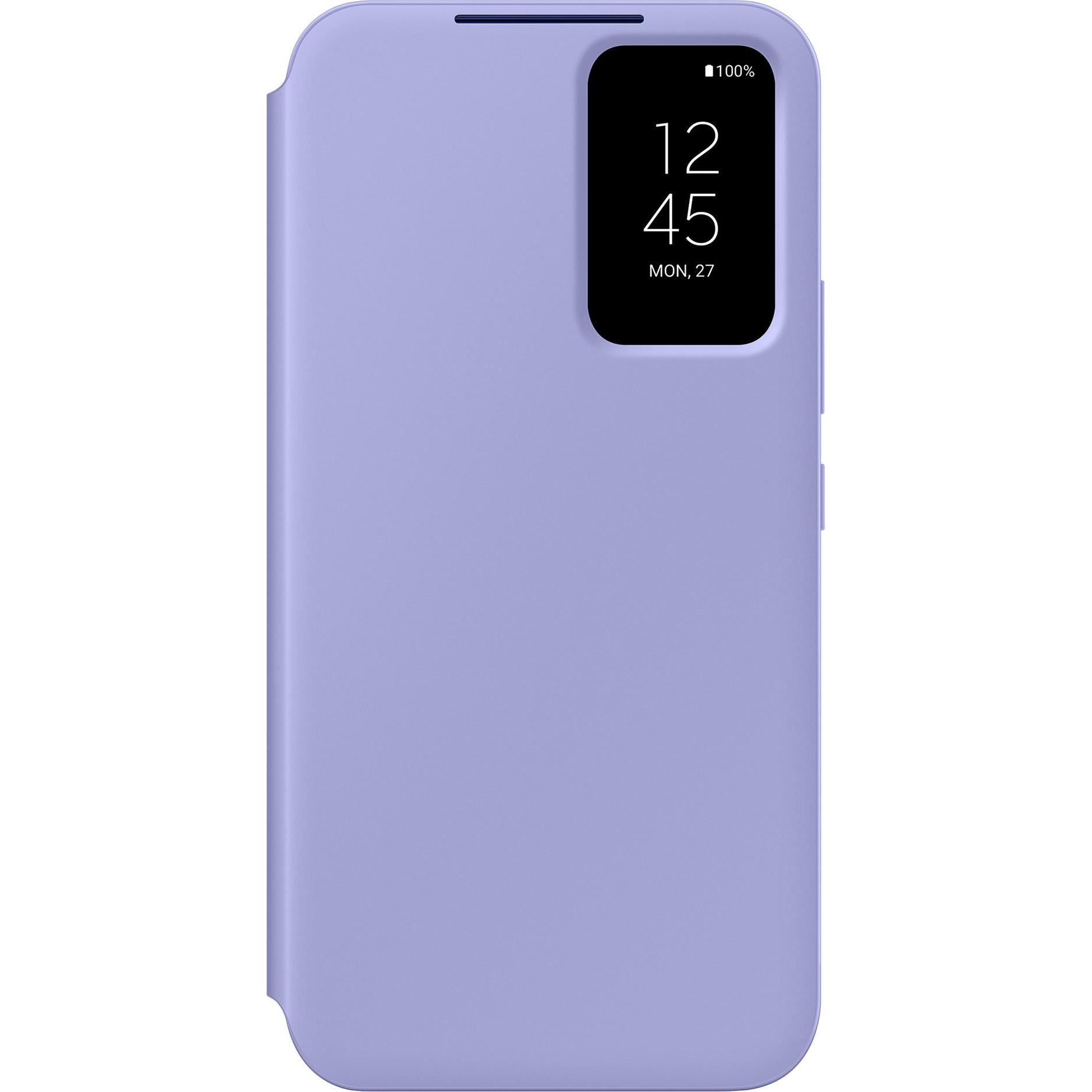 Samsung Smart View Wallet Cover (Samsung Galaxy A54 5G), Smartphone Hülle, Violett