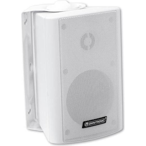 Omnitronic WP-4 (1x 40 W), PA Lautsprecher, Weiss