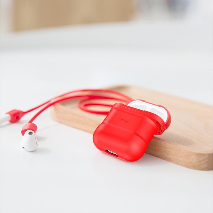 Actual product image Baseus Airpods cover silicone case