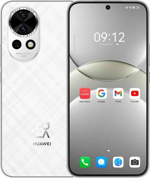 Actual product image Huawei Nova 13 (256 GB, White, 6.70", Dual SIM, 4G)