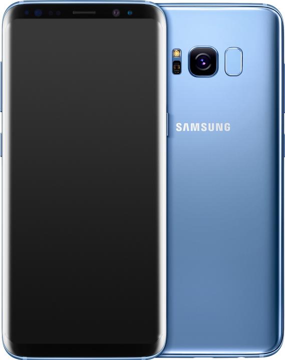 Actual product image Janado Galaxy S8 Single SIM (64 GB, Blue, 5.80", 12 Mpx, Single SIM, A / Like new)